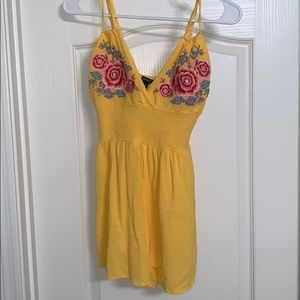 Yellow romper